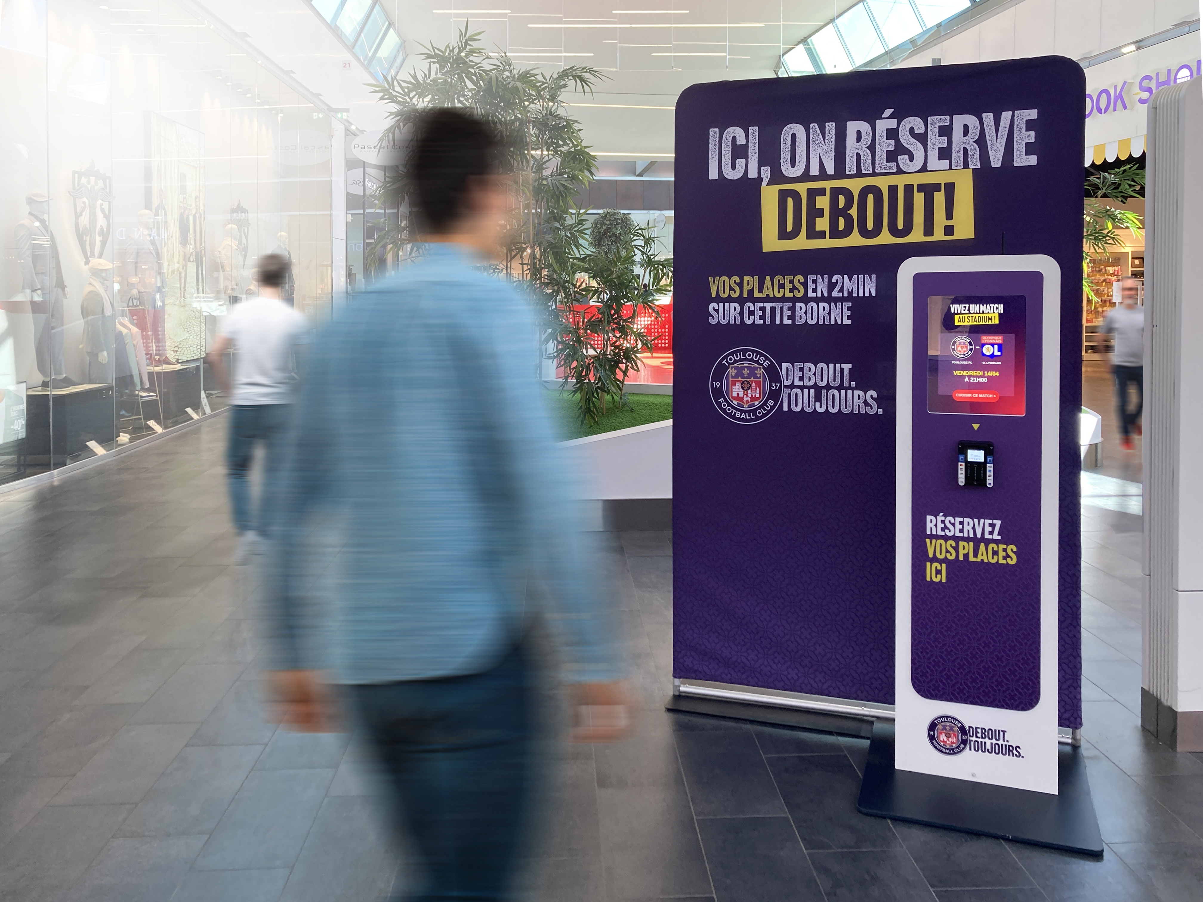 Point de vente physique de places pour le Toulouse Football Club Point de vente physique de places pour le Toulouse Football Club